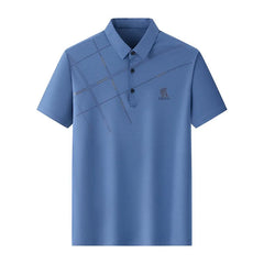 Ice Silk Polo Casual Ease