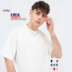 Oversized Organic Cotton Drop-Shoulder T-Shirt