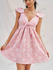 Fukro 3D Floral Jacquard Fabric