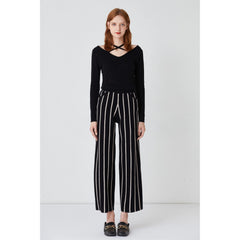 Perrine Black Knit Sweater