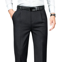 Double Pleated Smart Casual Trousers