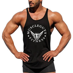 Workout Clothing Fitness Top Men Gym Tank Mens Bodybuilding Brand Vest Muscle Sleeveless Singlets Fashion Sports Shirt