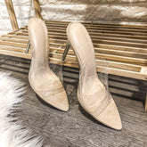 Clarissa Clear Upper Stiletto Pumps