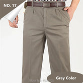 Summer Cotton Straight Office Trousers