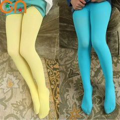 Girls Ballet Velvet Tights Kids