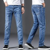 Men’s Retro Washed Loose-Fit Jeans