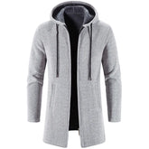 Hooded Casual Fleece Parka