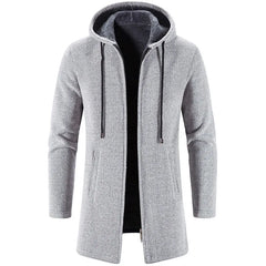 Hooded Casual Fleece Parka