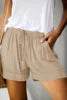 Plus Size Wide Leg Casual Shorts