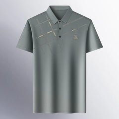 Ice Silk Polo Casual Ease