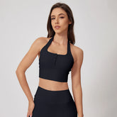 High-Stretch 3-Piece Workout Set with Flare Pants
