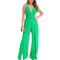 Elegant Women's Wide Leg Jumpsuit