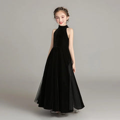 Elegant Sleeveless Princess Evening Dress