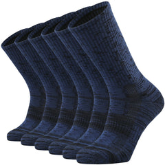 Unisex Cushioned Performance Crew Socks