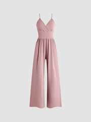 Sleeveless Square Neck Skinny Jumpsuit