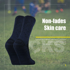 Unisex Cushioned Performance Crew Socks