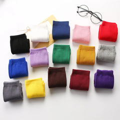 Kids Knee High Cotton Socks