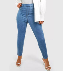 Stretch Pencil Denim Jeans