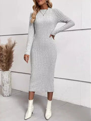 Winter Elegance Slim Fit Dress