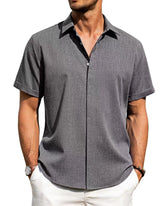 Loose Fit Button Down Beach Shirt