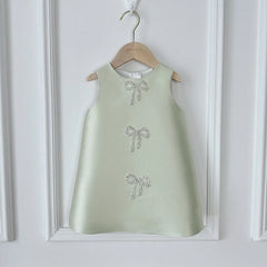 Green Sequin Princess Party Dress