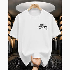 2026 Summer New Women's T-shirts Luxury Printed Top Pattern Short Sleeve Hip Hop T-shirt Men's Clothing Women's Alphabet T Shirt