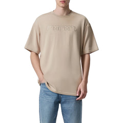 Classic Letter Cotton Men Tee