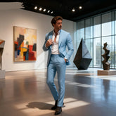 Classic Slim Fit Two Piece Suit