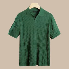 Slim Knit Breathable Business Polo