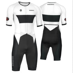 RIGHTTRACK Trisuit MEN'S Triathlon Jumpsuit Summer Skinsuit Swimming Cycling Running Competition Apparel Custom Names Flags