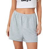 Relaxed Side Slit Lounge Shorts