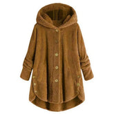 Plush Wool Blend Winter Coat