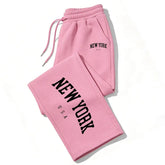 2026 NEW YORK Printed Jogger Pants for Men & Women High Quality Breathable Sweatpants for Running Casual Wear