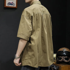 Trendy Casual Zipper Shirt Men
