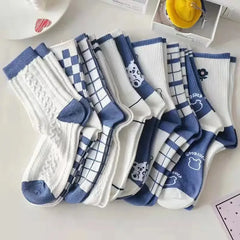 Striped Plaid Sport Socks