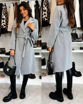 Vintage Double Breasted Wool Trench