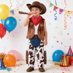 Toddler Cowboy Costume Outfit Set