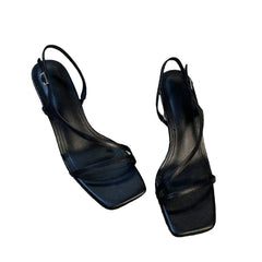 Women High Heels Sandals Designer Dress Shoes Sexy Woman Slippers Luxury Brand Pumps Open Toe Flip Flops Mujer Slides Zapatos