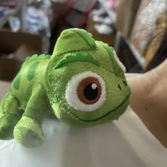 Cute Chameleon 15cm plush Sit on Shoulders Plush Toys Stuffed Creative Lizard Doll Clothing Accessories for Kid Birthday Gift