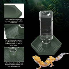 Automatic Small Reptile Feeder Waterer