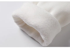 Men's Fleece Thicker Sweater Turtleneck Warm Pullover High Quality Male Slim Knitted Wool Sweaters For Winter Plus Size 4XL