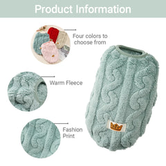Soft Fleece Pet Vest Swater for Small Dogs Cats Autumn Winter Warm Puppy Clothes Pullover Chihuahua Rabbit Costume Pet Apparel