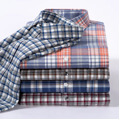 Striped Cotton Long Sleeve Shirt
