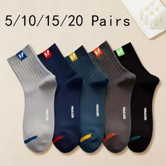 Men’s Breathable Low-Cut Sports Socks – Multi-Pair Pack