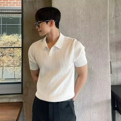 Slim Breathable Summer Knit Polo