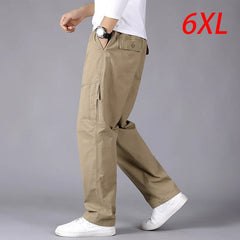 Large Size Casual Cargo Pants