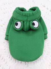 Cute Green Frog Pet Sweater