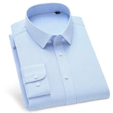 Bamboo Stripe Slim Business Shirt