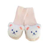 Cartoon Bear Infant Knit Socks