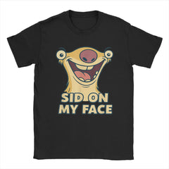 Cheeky Cartoon Crewneck Cotton Tee